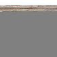 White Carved Geometric Distressed Reclaimed Wood Queen Bed Frame