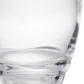 Set of Four Clear Swirl Acrylic Stemmed All Purpose Wine Glass