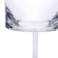 Set of Four Clear Acrylic Stemmed All Purpose Wine Glass