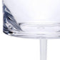 Set of Four Clear Tritan Plastic Stemmed All Purpose Wine Glass