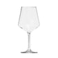 Set of Four Clear Tritan Plastic Stemmed All Purpose Wine Glasses