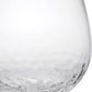 Set of Four Clear Dimpled Tritan Plastic Balloon or Round Bowl Stemmed All Purpose Wine Glasses