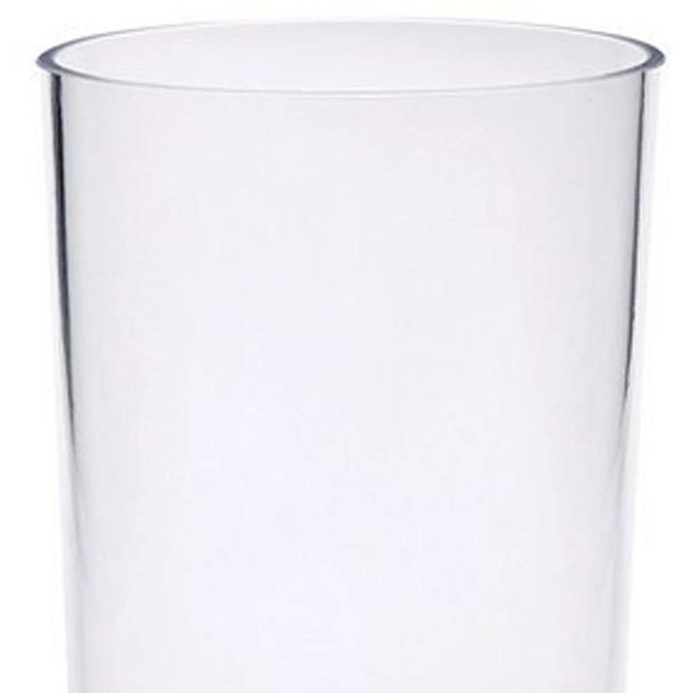 Set of Four Rainbow Acrylic Round Bowl Stemmed Flute