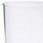 Set of Four Clear Tritan Plastic Stemmed Flute