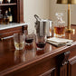 Set of Four Clear Acrylic Stemless Whiskey Glass