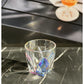Set of Four Rainbow Geometric Acrylic Stemless Whiskey Glass