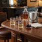 Set of Four Clear Acrylic Stemless Whiskey Glass