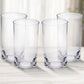 Set of Four Clear Acrylic Stemless Highball Glass
