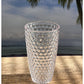 Set of Four Clear Acrylic Stemless Highball Glass