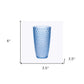 Set of Four Clear Acrylic Stemless Highball Glass