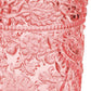 Set of Four Pink Acrylic Stemless Highball Glass