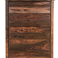51" Brown Solid Wood Live Edge Five Drawer Standard Chest