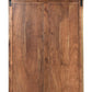 51" Brown Solid Wood Live Edge Five Drawer Standard Chest