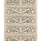57" White Solid Wood Seven Drawer Dresser