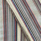 39" X 71" Gray Cotton Plain Weave Striped Turkish Towel Throw Blanket with Tassels