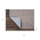 2' X 12' Gray Non Slip Rug Pad