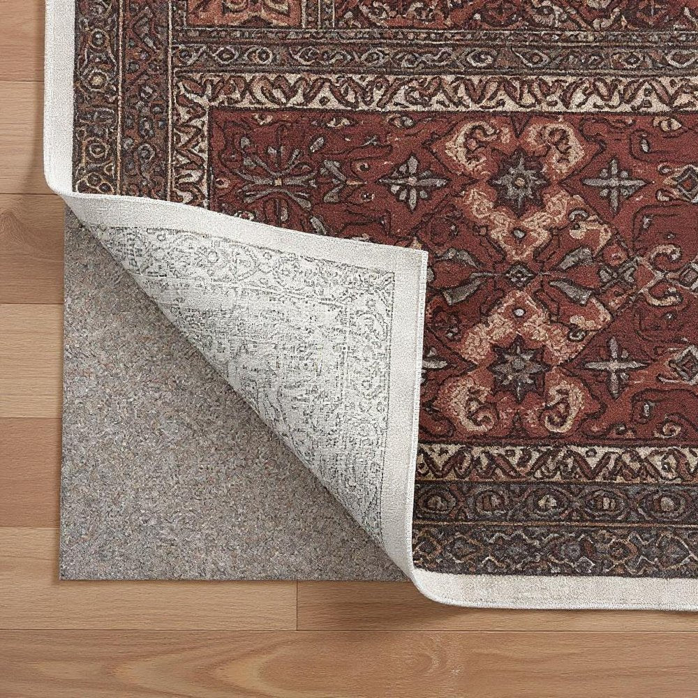 3' x 5' Gray Non Slip Rug Pad