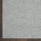 3' x 5' Gray Non Slip Rug Pad