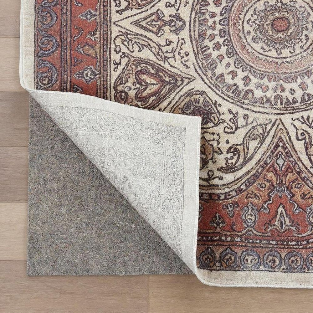 2' x 3' Gray Non Slip Rug Pad