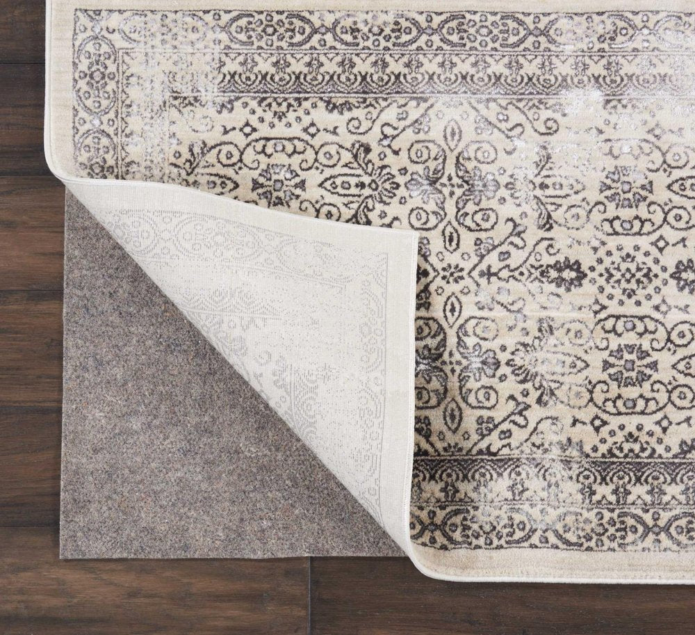 2' x 3' Gray Non Slip Rug Pad