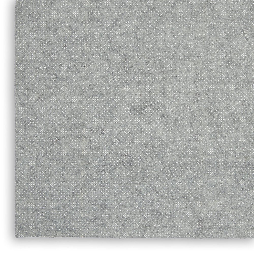 9' X 13' Gray Non Slip Rug Pad