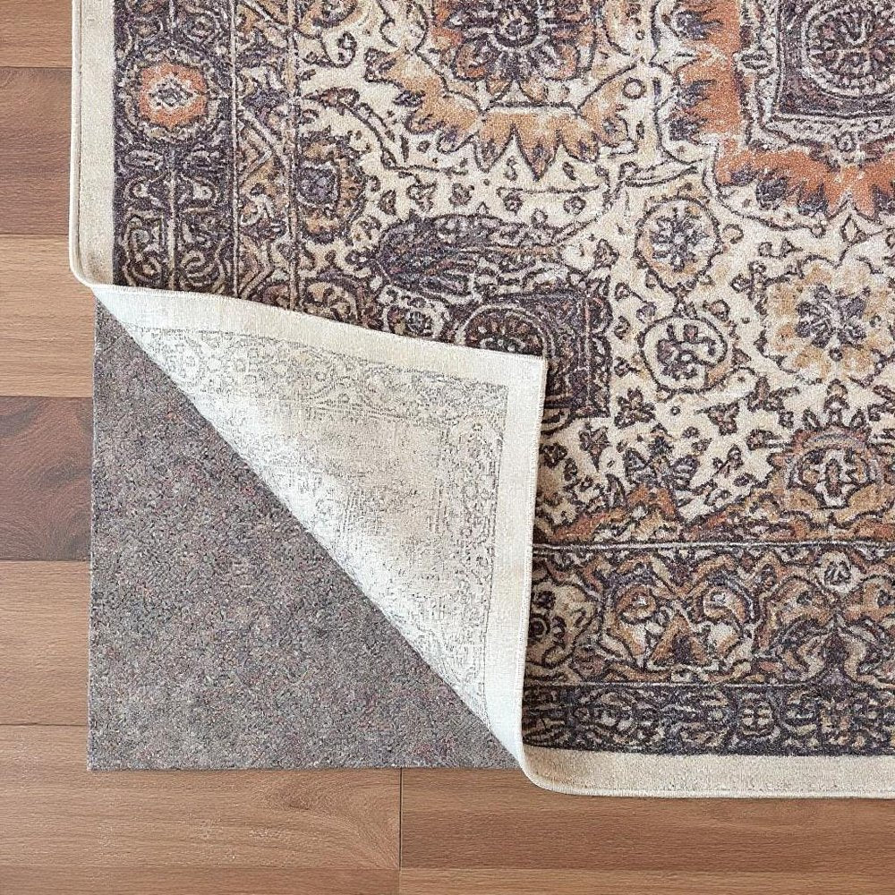 9' X 13' Gray Non Slip Rug Pad