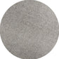 8' Round Gray Non Slip Rug Pad