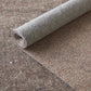 8' Round Gray Non Slip Rug Pad