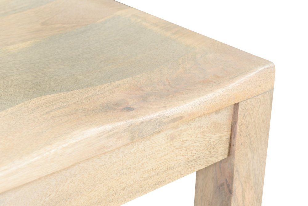 Set of Two White Wood Ladder Back Dining Side Chairs