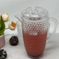 2.5 Quart Clear Diamond Acrylic Serving Pitcher