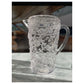 Clear Acrylic Convex Curve Shape Stemless Pitcher