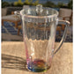 2.5 Clear and Rainbow Diamond Acrylic Pitcher