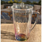 2.5 Clear and Rainbow Diamond Acrylic Pitcher
