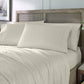 Set of Six Ivory Tencel Lyocell Satin