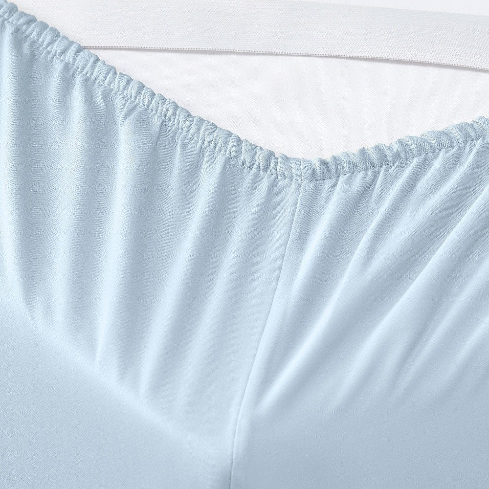 Set of Six Powder Blue Tencel Lyocell Satin