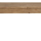 58" Natural Distressed Solid Wood Dining Bench