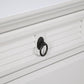 62" White Solid Wood Seven Drawer Double Dresser