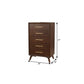 60" Walnut Solid Wood Seven Drawer Double Dresser