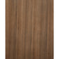 33" Brown Solid Wood Five Drawer Dresser