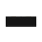 56" Black Solid Wood Seven Drawer Double Dresser