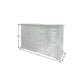 69" White Solid Wood Six Drawer Triple Dresser