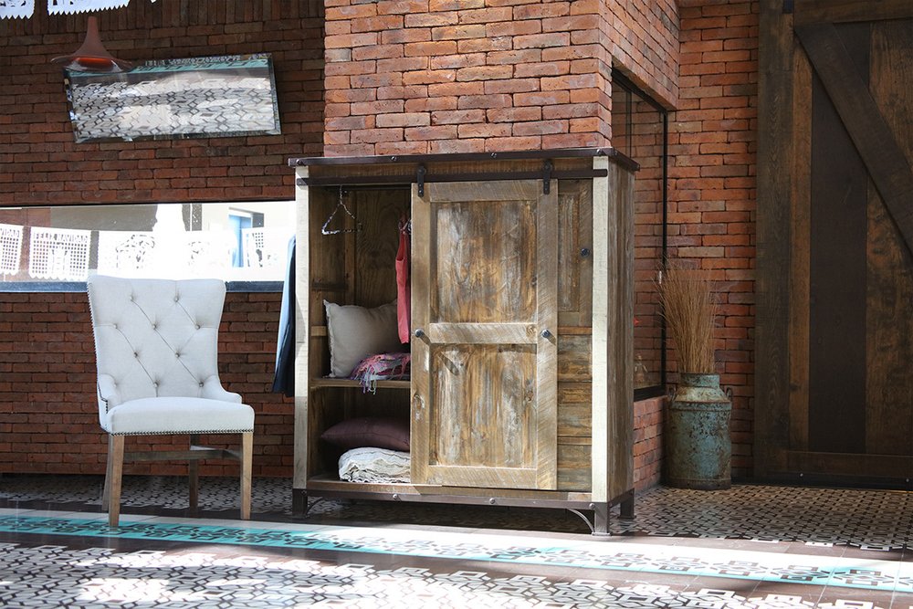 61" Brown Solid Wood Six Drawer Double Dresser