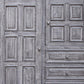 69" Gray Solid Wood Six Drawer Triple Dresser
