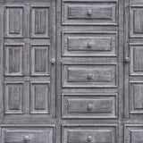 69" Gray Solid Wood Six Drawer Triple Dresser