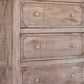 70" Natural Solid Wood Six Drawer Double Dresser