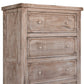70" Natural Solid Wood Six Drawer Double Dresser