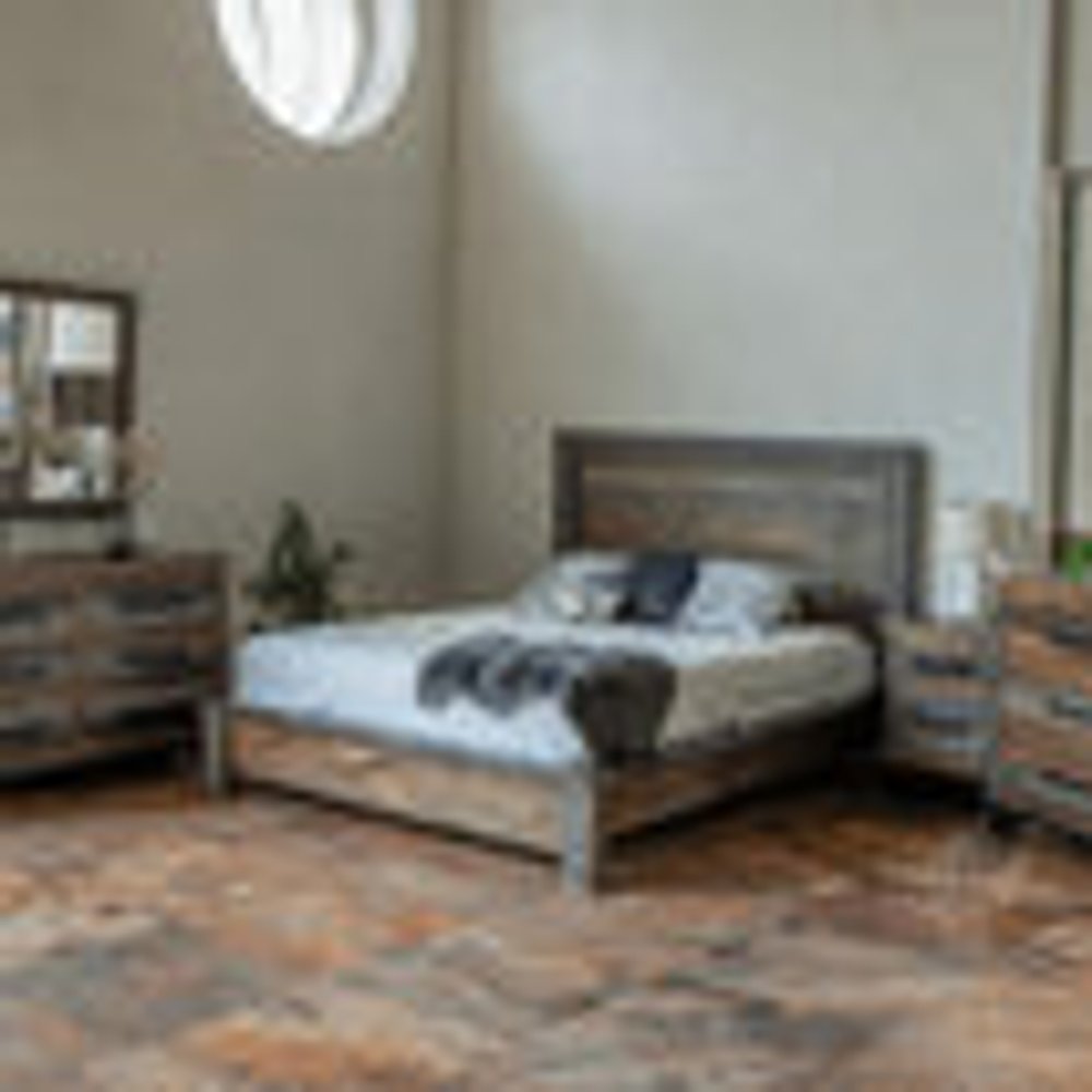 62" Brown Solid Wood Six Drawer Double Dresser