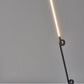 35" Black Metal Novelty Desk Lamp