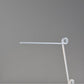 35" White Metal Novelty Desk Table Lamp