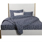 Gold And White Wood Queen Bed Frame